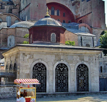 Az isztambuli Hagia Sophia muvakkhitánja