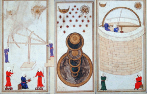 Az isztambuli obszervatórium a 16. században