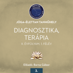 Jóga–élettan II. évfolyam / 1. félév (12 előadás)