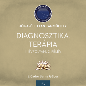 Jóga–élettan II. évfolyam / 2. félév (12 előadás)