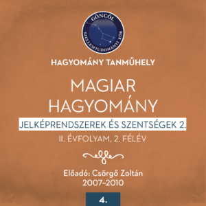 Magiar hagyomány II. évfolyam / 2. félév